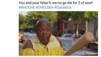 Saat dikalahkan Watford, Conte menurunkan formasi false 9 atau tanpa striker murni sejak awal. Hal itu membuat fans Chelsea tentu kesal sehingga Olivier Giroud yang dimasukkan pun tak mampu menyelamatkan Chelsea. (Foto: Twitter @Chelsea4Pidgin)