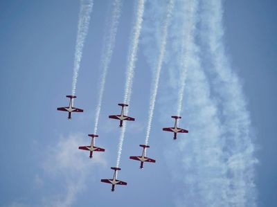 Keren! Penampilan Tim Jupiter TNI AU Jadi Primadona di Singapura