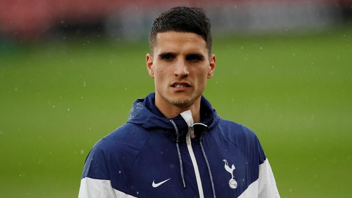 Erik Lamela memperpanjang kontraknya di Tottenham Hotspur sampai 2022 (Foto: David Klein/Reuters)