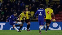 Di tengah perjalanan tak mulus Chelsea sebagai juara bertahan, Eden Hazard sejauh ini menjadi top skorer timnya di Premier League dengan 11 gol. Hazard juga punya tiga assist. (Foto: Andrew Couldridge/Reuters)