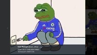 Para pemain pendukung Chelsea disebut amat putus asa. Begini gambarannya (Foto: dok.Twitter)