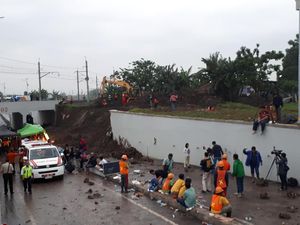 Polisi Segera Umumkan Penyelidikan Longsor di Bandara Soetta