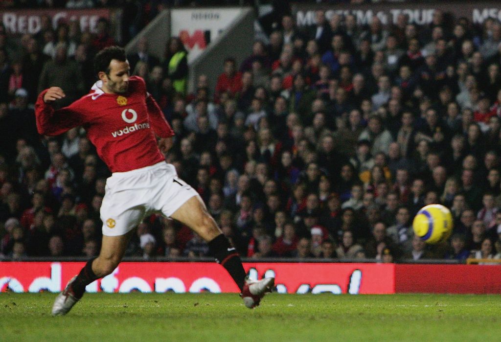 Ryan Giggs kala masih berseragam Manchester United