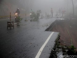 Jalur Puncak Ditutup 10 Hari karena Ada Lereng Berpotensi Longsor