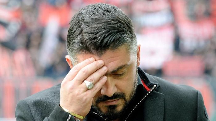Pelatih Milan Gennaro Gattuso (Foto: Dino Panato/Getty Images) Pelatih Milan Gennaro Gattuso (Foto: Dino Panato/Getty Images)