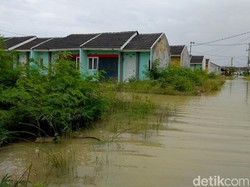 Ini Penyebab Banjir di Komplek Rumah DP 1 % Jokowi