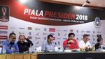 Rembukan Jelang Semifinal Piala Presiden 2018