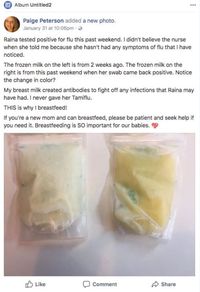 Ibu Ini Buktikan ASI-nya Berubah Saat Anaknya Flu/