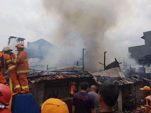 Rumah di Tamansari Kebakaran, 15 Unit Damkar Meluncur