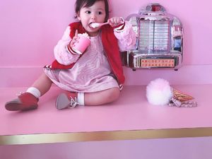 Imutnya Gadis Kecil Berdarah Filipina, AS, dan Korsel Ini