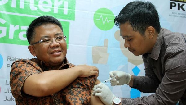 PKS Gelar Vaksin Difteri