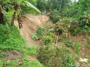 Ini Kata BPBD Kulon Progo Soal Tanah Ambles di Kalibawang