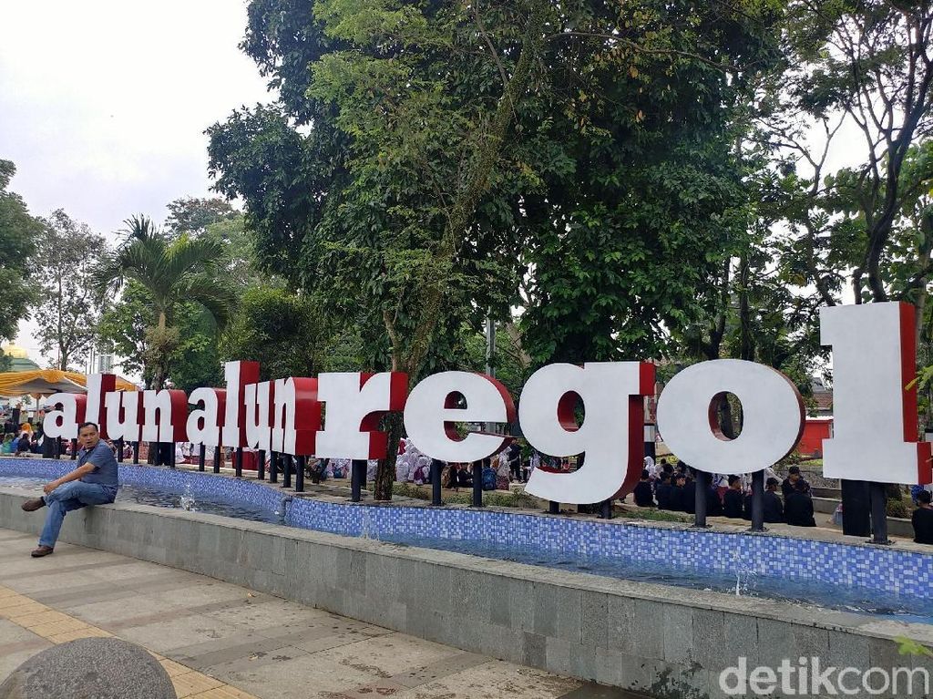 Dulu Keueung, Kini Alun-alun Regol Jadi Wisata Baru di Bandung