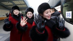 Sederet Momen Kehadiran Delegasi Korut di Korsel yang Bikin Heboh