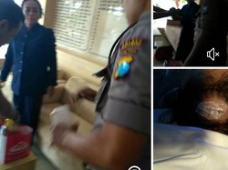 Viral Pengacara Dipukul Orang Tak Dikenal di Polres Banyuwangi