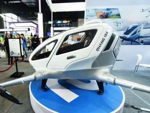 Drone Berpenumpang Pertama di Dunia Terbang Perdana di China