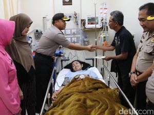Kondisi Mukhmainna Korban Longsor Bandara Soetta Membaik