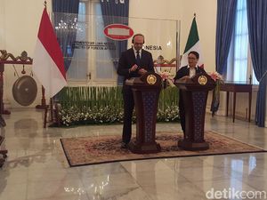 Retno dan Menlu Italia Bahas Palestina hingga Toleransi Beragama