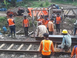Perbaikan Jalur Rel KA Sukabumi-Bogor Diperkirakan 10 Hari