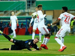 Bayern menghadapi Paderborn pada laga perempatfinal di Benteler Arena, Paderborn, Rabu (7/2/2018) dinihari WIB. Foto: Leon Kuegeler/Reuters