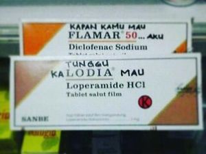 10 Pelesetan Nama Obat, Bikin Galau dan Dijamin Ngakak! (2)