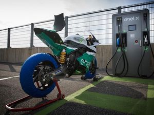 Motor Listrik MotoGP Terbakar Secara Misterius