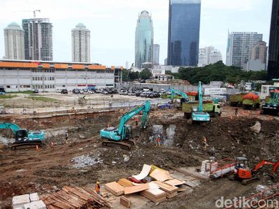 Terus Dikebut, Pembangunan Pasar Benhil Rampung 2019