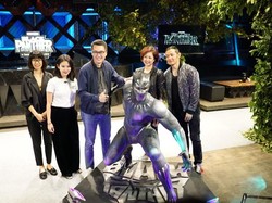 Beruntungnya Black Panther Dikelilingi Empat Wanita Tangguh