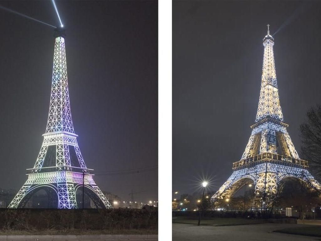 Menara Eiffel KW dari China yang Kontroversial, Dicap Plagiat tapi Memikat