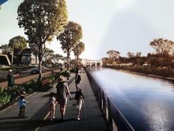 Apartemen Ini Revitalisasi Kali Jagir Hingga Jalan Tembus A Yani