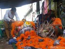 Banjir Pesanan, Perajin Barongsai di Semarang Sampai Tolak Orderan