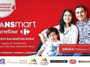 Transmart Carrefour Buka Gerai Baru Kedua di Kalbar Besok