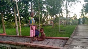 Potret Terkini Anak-anak di Asmat