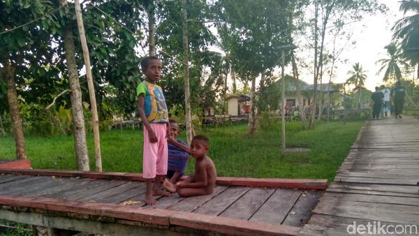 Potret Terkini Anak-anak di Asmat