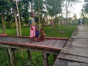 Potret Terkini Anak-anak di Asmat