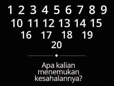 Yuk Tes Mata Kamu, Tebak-tebakan di 10 Gambar Ini