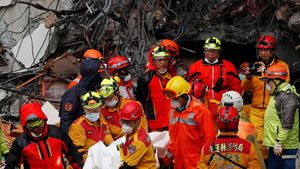 Korban Tewas Gempa Taiwan Terus Bertambah