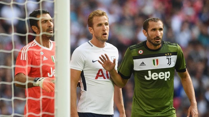 Jelang Juventus vs Spurs, Kane Kenang Tekel Pertama Chiellini