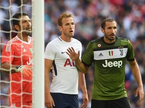 Jelang Juventus vs Spurs, Kane Kenang Tekel Pertama Chiellini