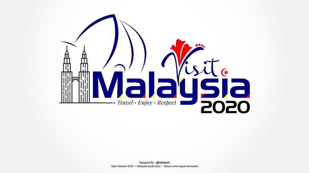 Foto: 10 Logo Visit Malaysia 2020 Keren Versi Netizen