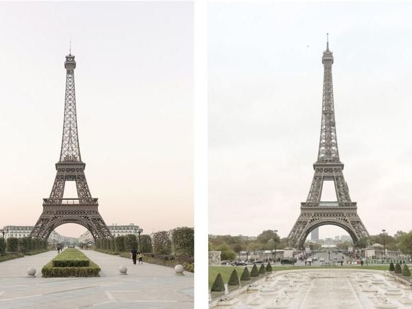 Bisa Bedakan Mana Menara Eiffel di Prancis dan di China?