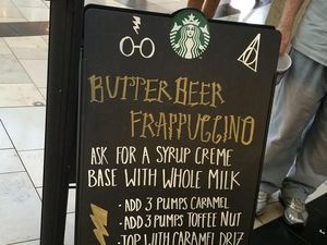 Ini Racikan Butterbeer Frappuccino dan Butterbeer Latte yang Terinspirasi Harry Potter
