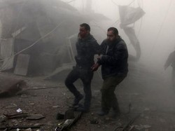 Serangan Rezim Suriah Tewaskan 75 Warga Sipil di Ghouta Timur