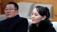 Gaya Adik Kim Jong Un Saat Mendarat di Korsel