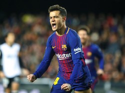 Philippe Coutinho ditebus seharga 125 juta euro oleh Barcelona ketika pindah dari Liverpool. Coutinho jadi gelandang paling mahal sejauh ini. Foto: Heino Kalis/Reuters