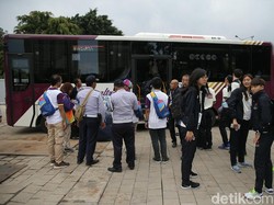 Masalah Transportasi Terkuak di Hari Pertama Test Event, INASGOC Godok Solusi