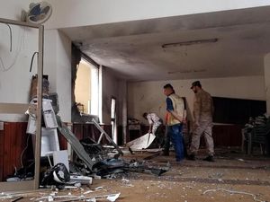 Foto: Kerusakan Masjid di Benghazi Libya yang Dibom Usai Salat Jumat