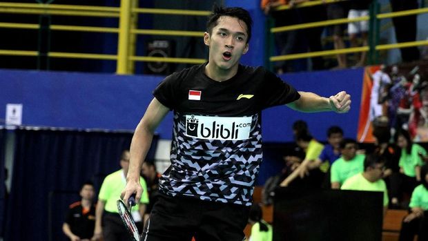 Jonatan Christie diprediksi akan berlaga ketika tim Indonesia menghadapi Thailand di Piala Thomas 2018.