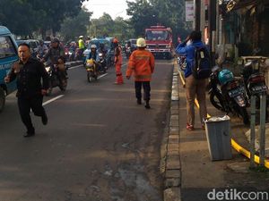 Korsleting Listrik, 1 Rumah di Jagakarsa Kebakaran