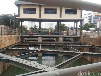 Potret Kanal Banjir Timur yang Bakal Jadi Limpahan Sodetan Ciliwung